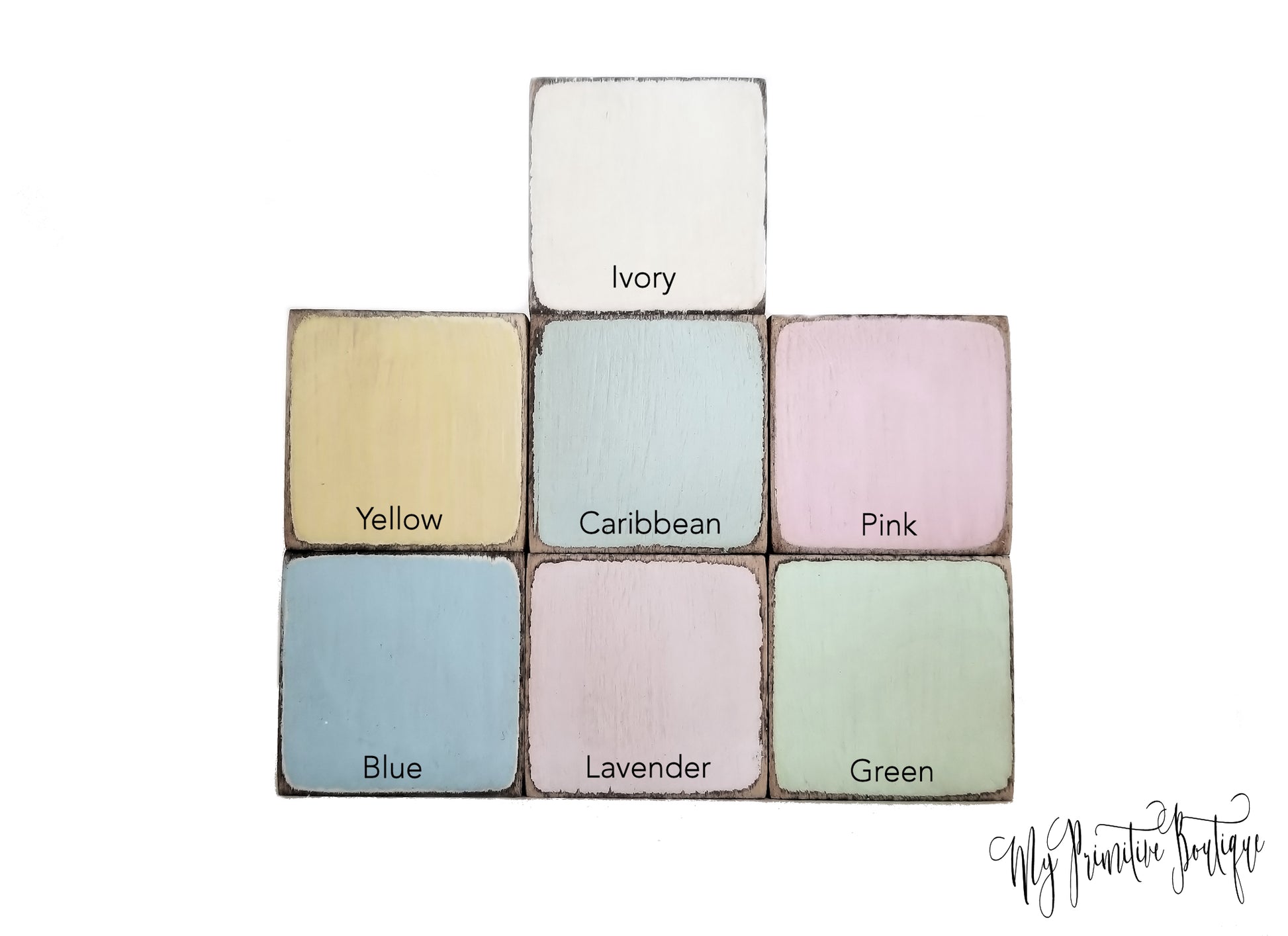 Our rustic photo ornament colors