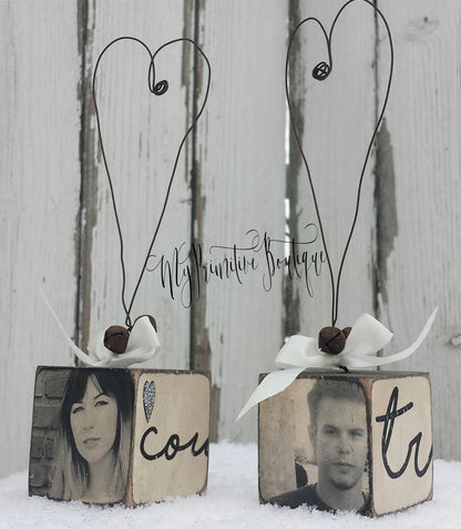 Custom Photo Ornament – Personalized Christmas Ornament Keepsake – Gift for All Ages – Handmade Rustic Holiday Decoration